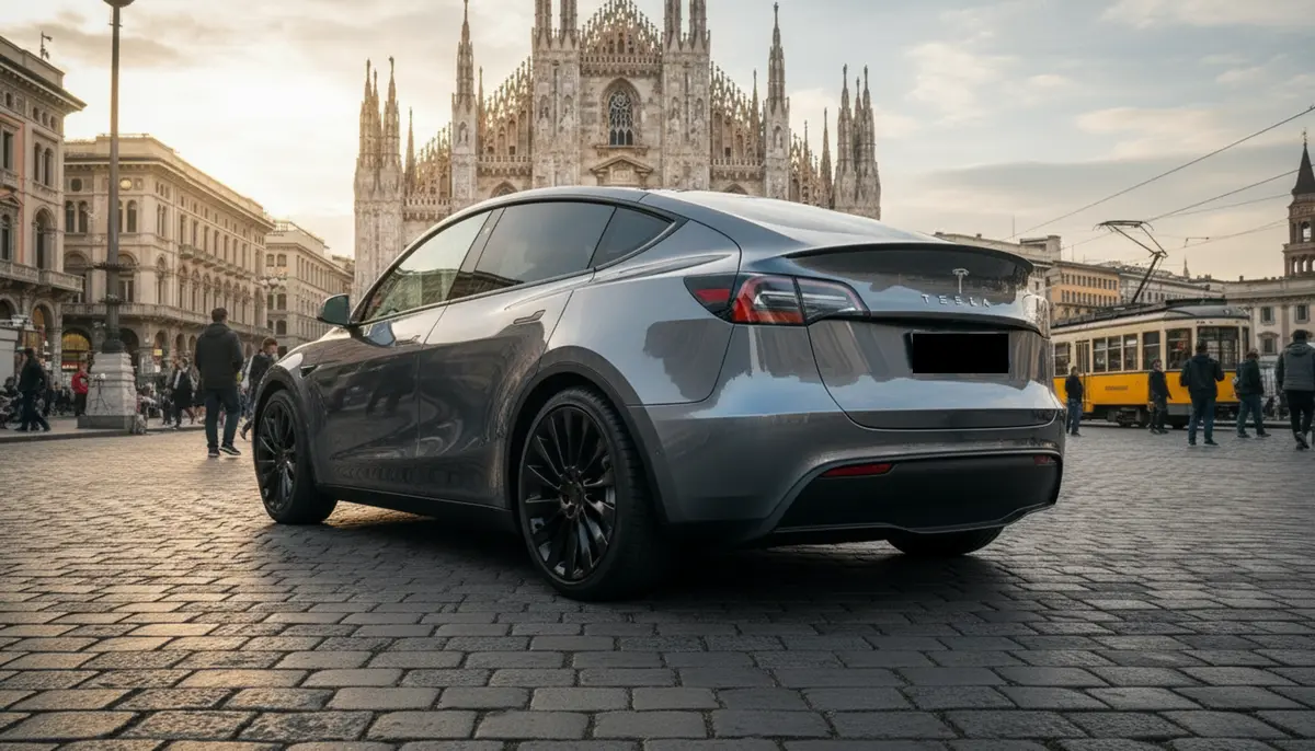 Tesla Model Y Long Range 2023, extérieur — Monaco Super Car Rental, Monaco